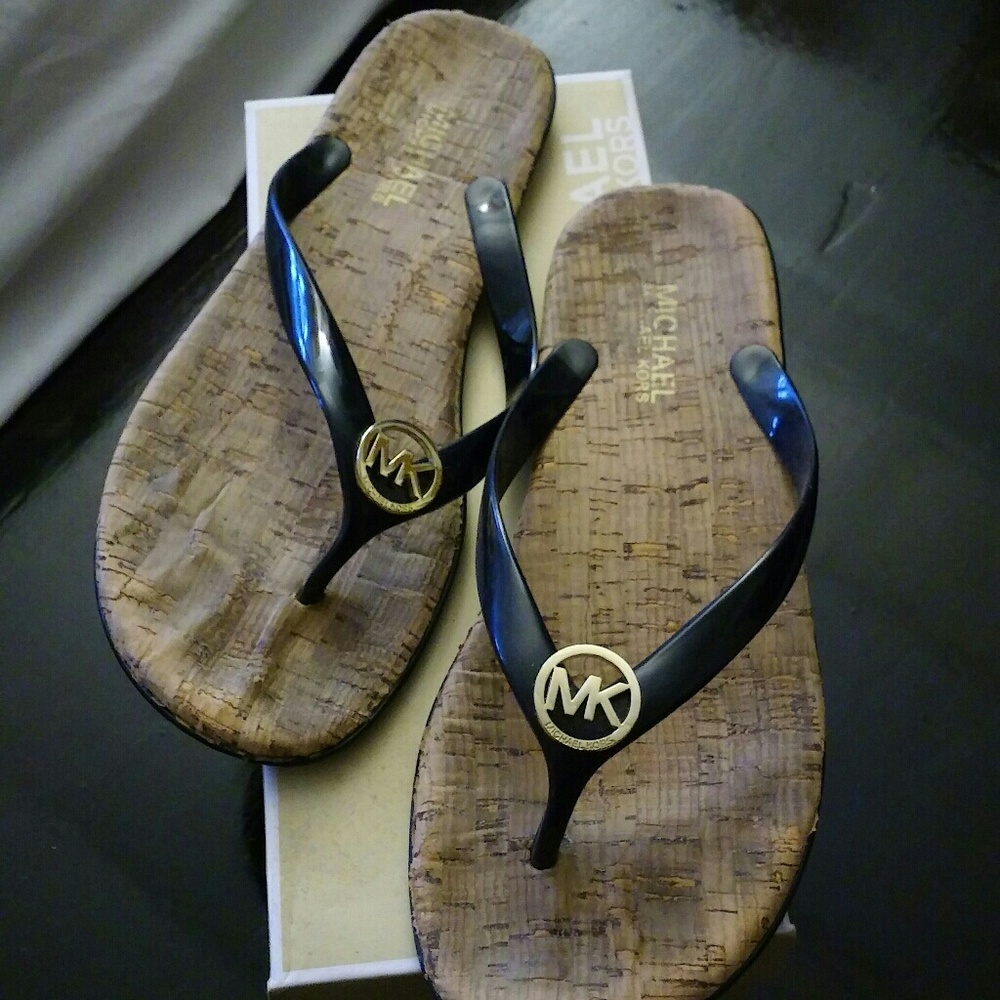 Michael Kors flip flops